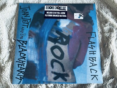 Joan Jett Flashback 2LP Blue Vinyl Limited Edition 2015 RSD +CD New Seal