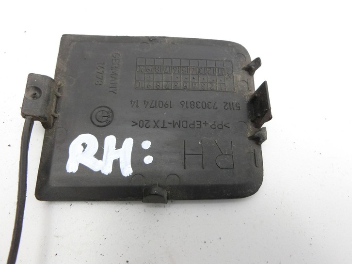 BMW X1 E84 12-15 KombiLim Blende Aussen Abdeckung für Abschleppöse Stoßstange Hinten Rechts BMW X1 E84 12-15... Vorschau 4