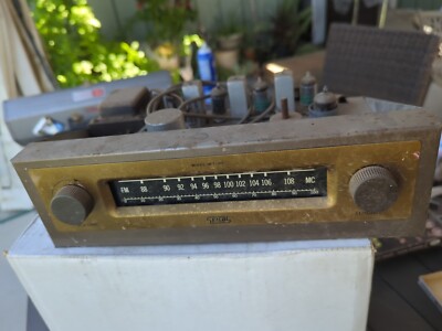 EICO HFT-90 HIGH FEDILITY FM TUNER Tube Radio Ham Untested Barn Find