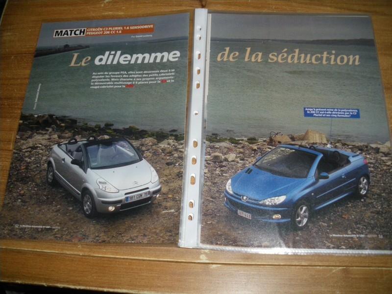 Match........Citroen C3 Pluriel 1.6 Sensodrive Vs Peugeot 206 Cc 1.6............