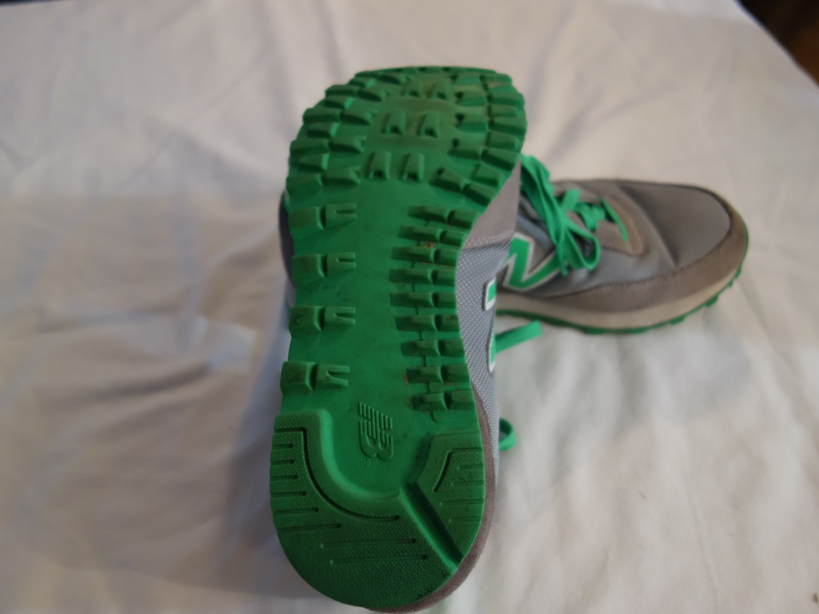 New Balance WL501SHG Tennis Running Shoes Gray Green US 9 B Medium EUR 36.540.5