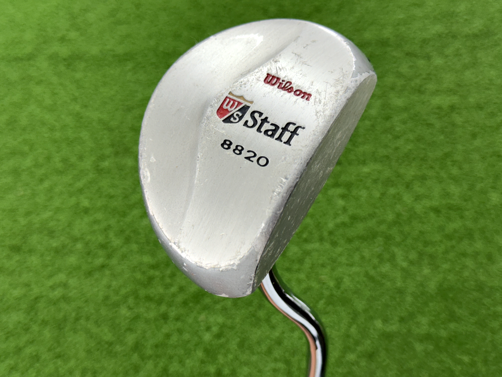WILSON STAFF 8820 PUTTER Mallet Style Right Handed Steel WILSON STAFF 8820 PUTTER Mallet Style Right Handed Steel