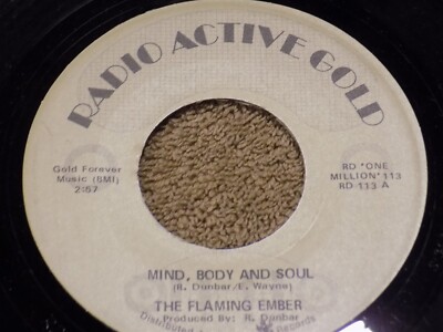 THE FLAMING EMBER Shades Of Green / Mind, Body & Soul 7'' 45 re
