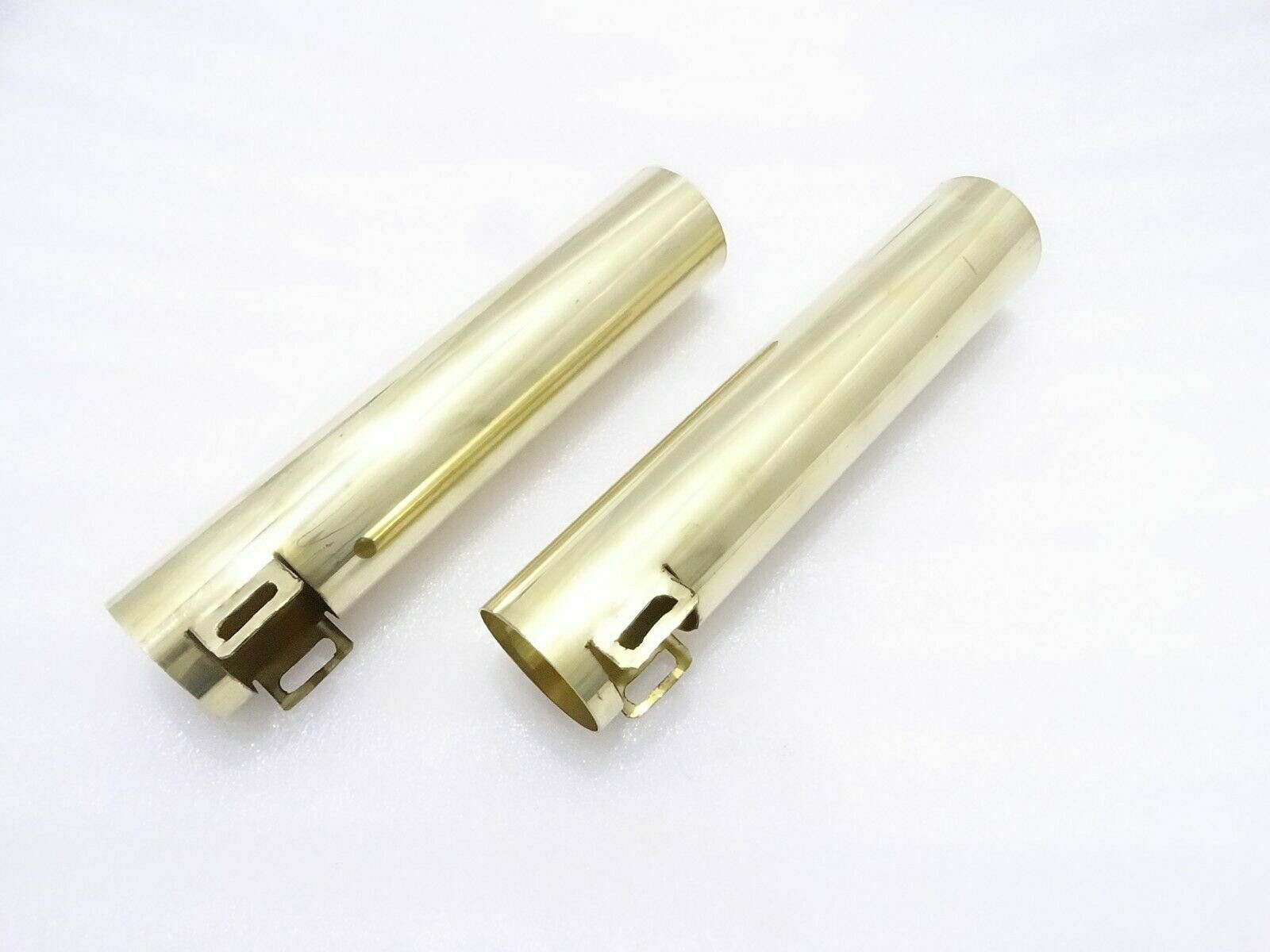 LONG FORK COVER TUBE BRASS FOR ROYAL ENFIELD Early MODEL