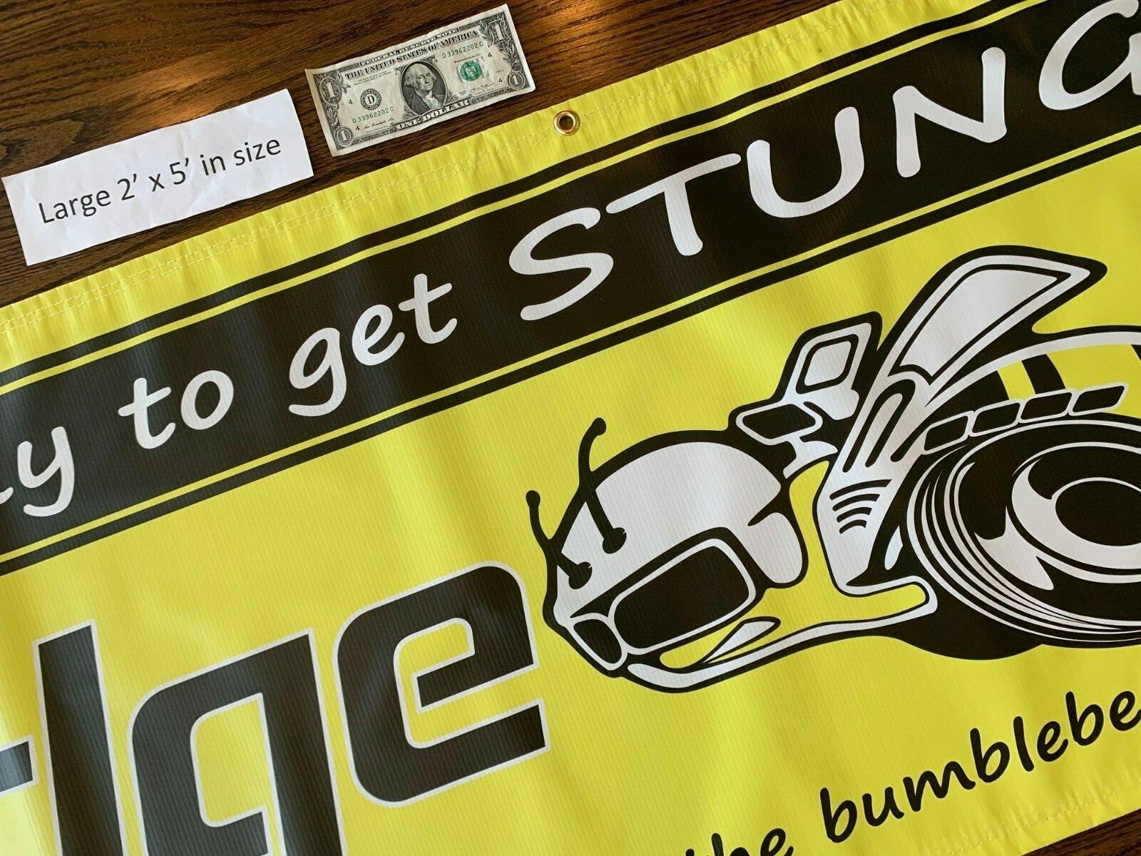 PLYMOUTH SUPER BEE Garage Banner Sign (Large 2'x5')