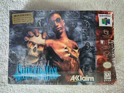 Shadowman Shadow Man Nintendo 64 N64 - NEW / SEALED & FREE SHIPPING 