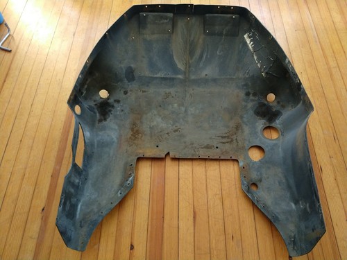 Vintage Kawasaki Snowmobile 1982 Interceptor 550 Original Bellypan