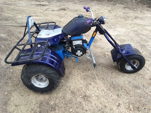 Vintage Three Wheeler Trike Tryke 3 Mini-Bike Chopper