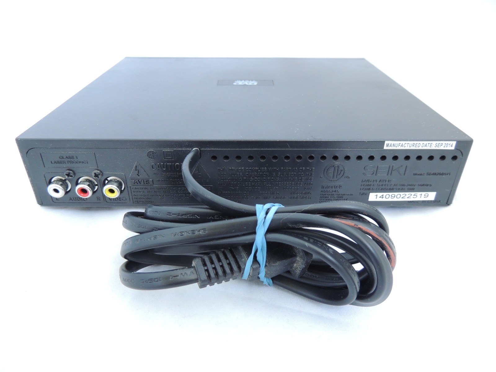 Seiki SDM20BU1 Mini DVD Player