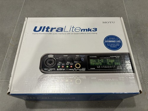 MOTU UltraLite mk3 Hybrid 　新品 Amazon.co.jp: MOTU UltraLite mk3 Hybrid 10イン14アウト
