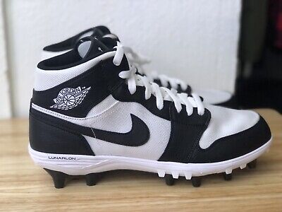 Get Jordan 1 Football Cleats White PNG