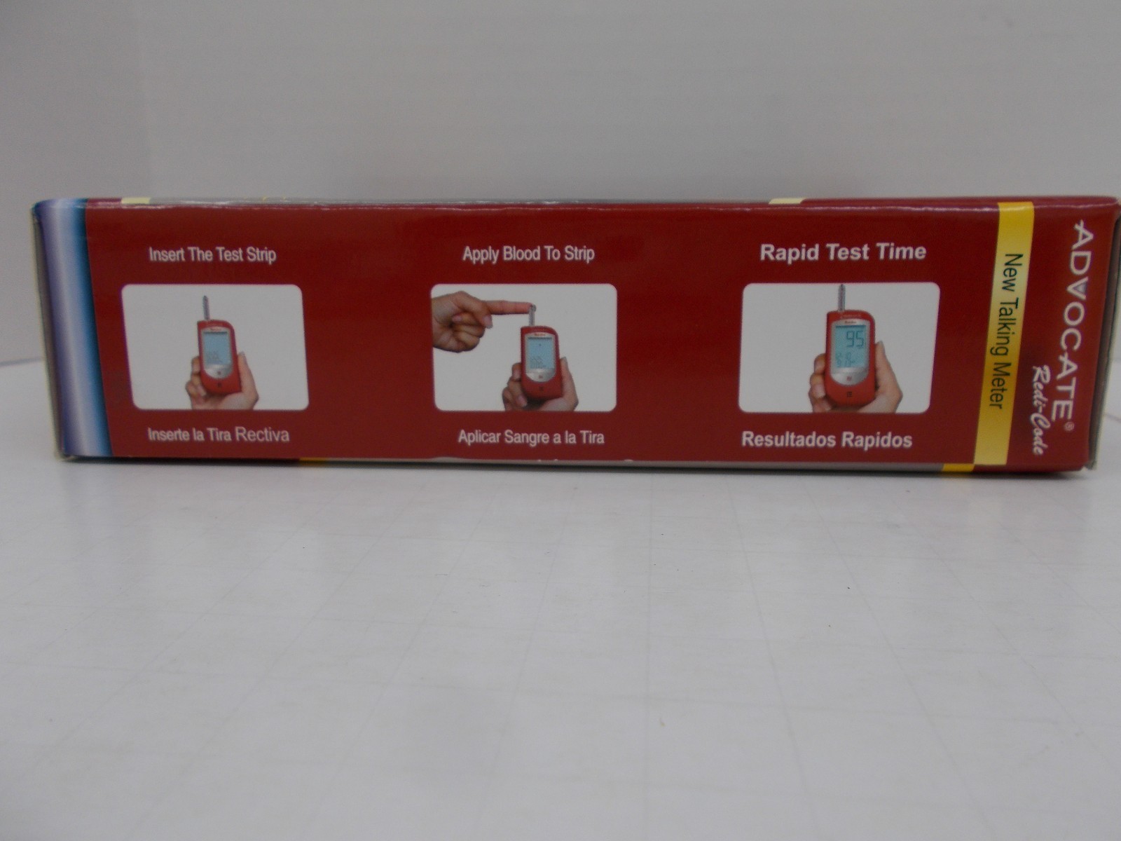 NEW Advocate Redi-Code Speaking Glucose Meter Monitoring Kit & 100 Lancets