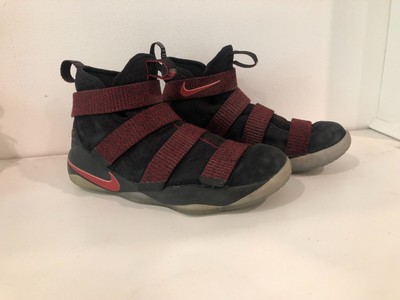 black and red lebron soldier 11