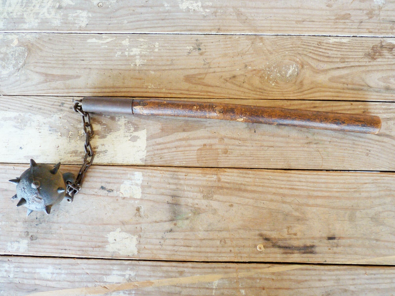 ANTIQUE MEDIEVAL  KNIGHT'S FLAIL MACE GERMAN SPANISH ITALIAN sword dagger