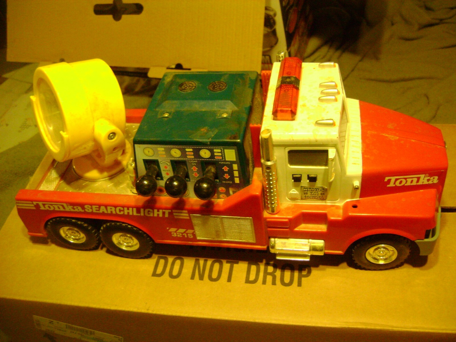 Tonka SEARCHLIGHT トラック 1999 Tonka Searchlight Truck with search light Hasbro | eBay