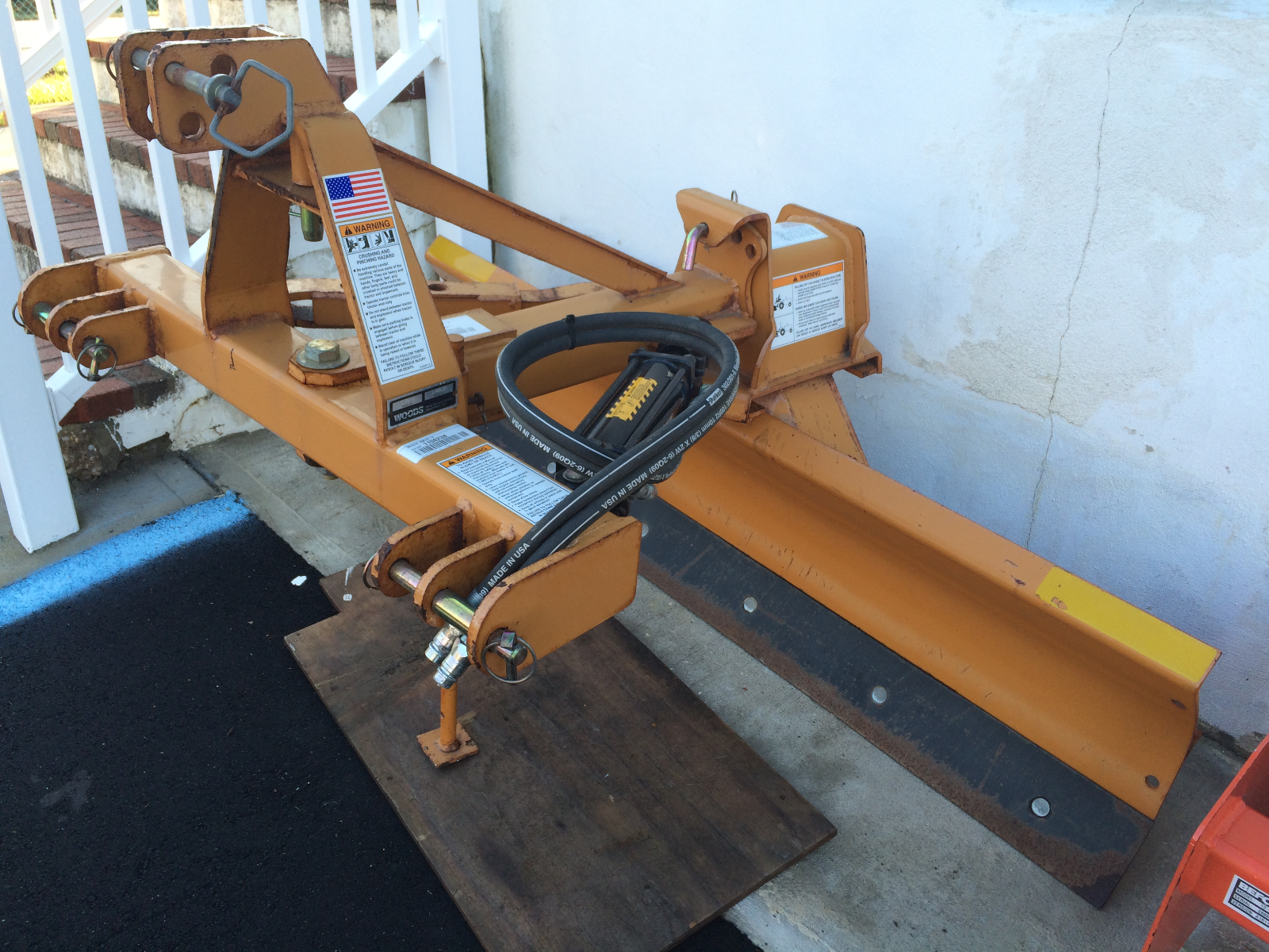 Wooods Three point hitch Rear Blade HBL72-2 3pt For Compact Tractors