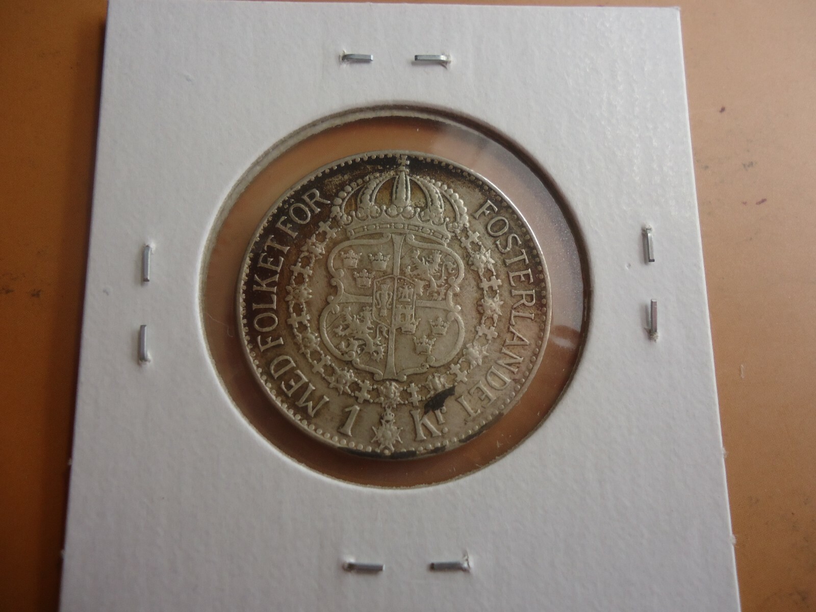 1940 Sweden 1 krona Silver Coin # 2679