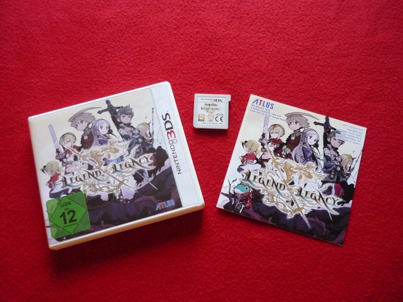 The Legend Of Legacy - Nintendo 3ds 2ds - Komplett Cib - Jrpg