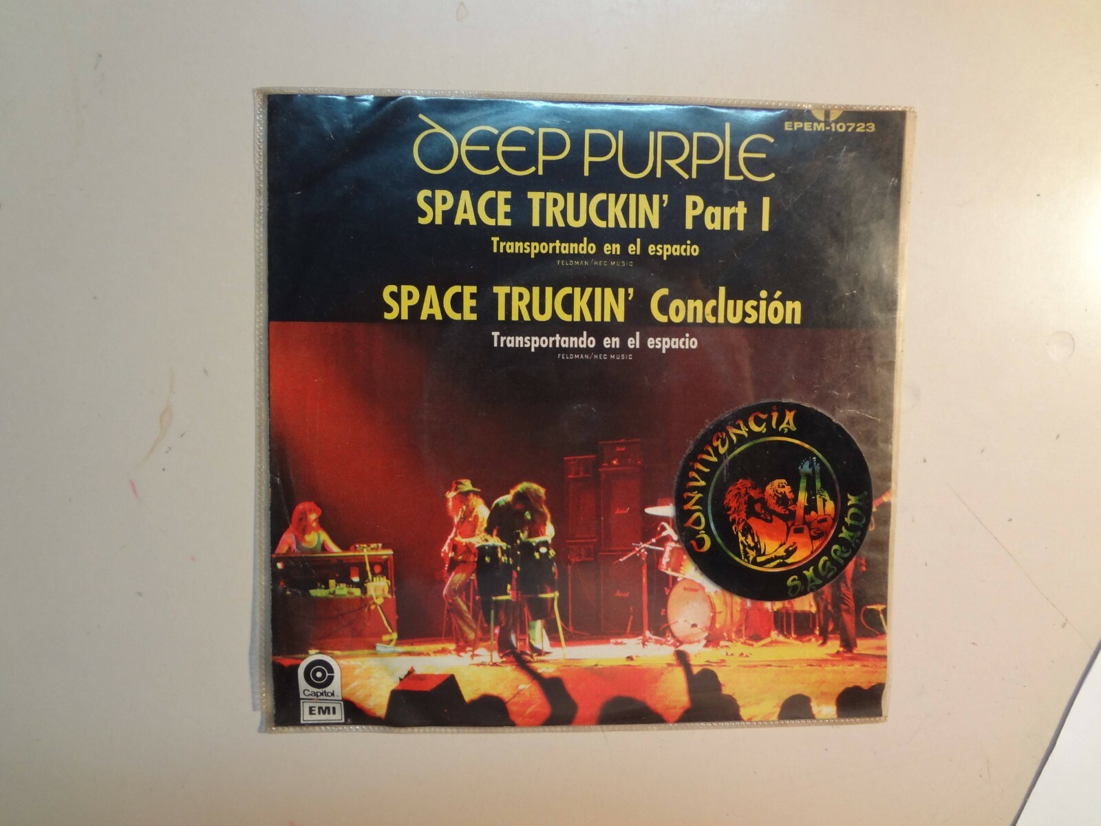 Deep Purple TRUCKIN’ 2枚組レコード DEEP PURPLE: Space Truckin' Part 1 9:50-(Conclusion)-Mexico