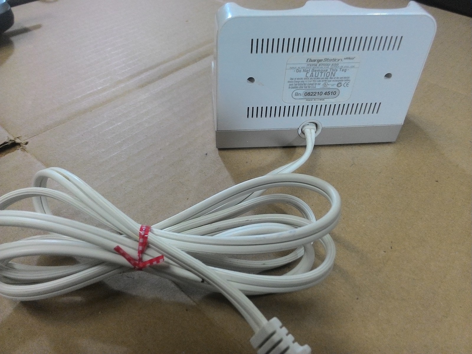 3.4V 1.1A NYCO Nintendo Wii Charger - Nintendo 87000-A50