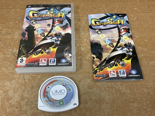 GripShift Racing Game Sony PSP Video Game UMD Cartridge Driving
