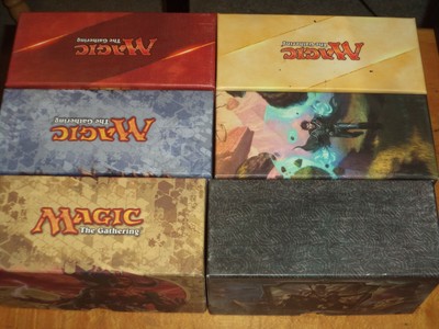 Empty Fat Pack Boxes Box Magic the Gathering MTG Worldwake Rise Eldrazi Lot 13