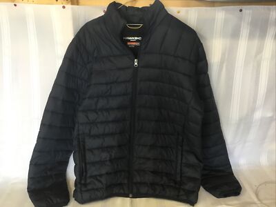 Hawke & Co Performance Jacket Navy Blue Dynamic Sport Fiber Medium Mens