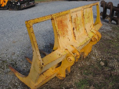 Stacking or Brush Rake for Wheel or Crawler Loaders