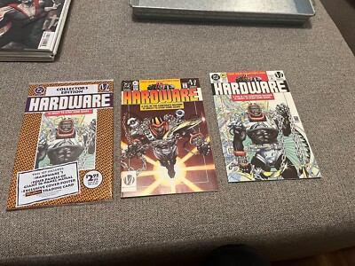 HARDWARE #1 DC Milestone Comics 1993 All 3 Variants 1st App Hardware