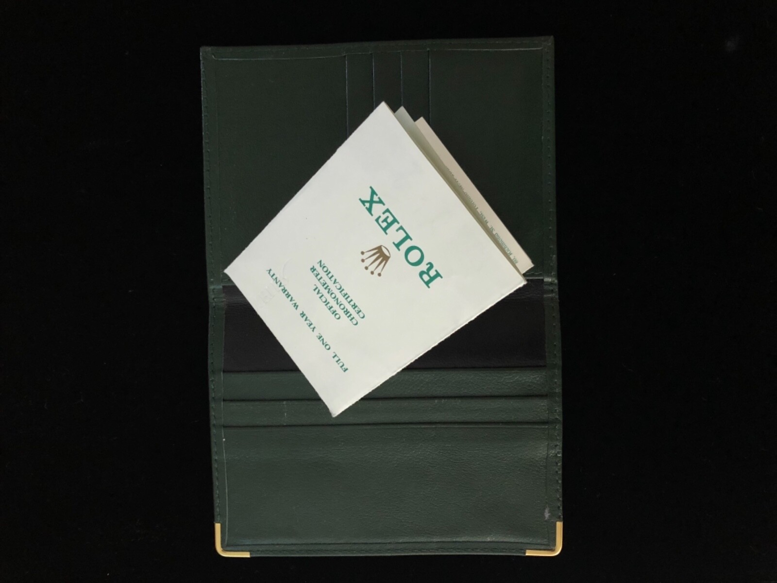 Vintage Rolex Submariner 16613 Paper Blank with Rolex Booklet