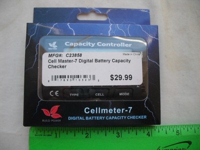 Build-Power C23858 Cell Master-7 Battery Capacity Checker, RC R/C Plane Airplane