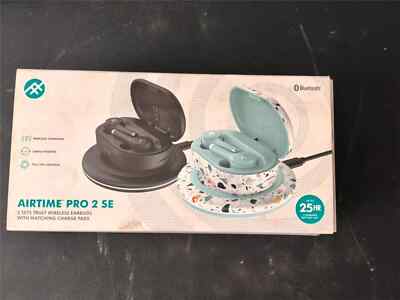ifrogz airtime pro 2 se truly wireless earbuds black and charging pad new 234366962578