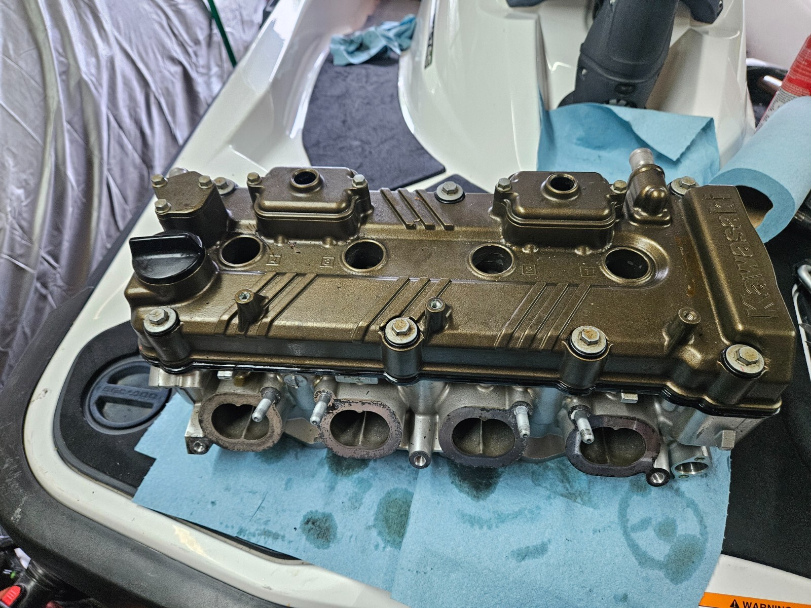 ウラヴラスク 2007 Kawasaki Ultra 250X Engine Cylinder Head Ass'y OEM | eBay