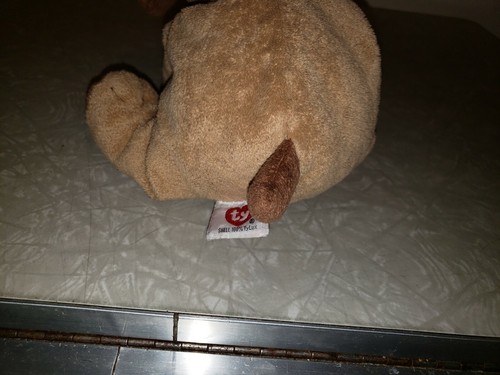 Ty Pluffies Puppers Tan Brown Puppy Dog  9