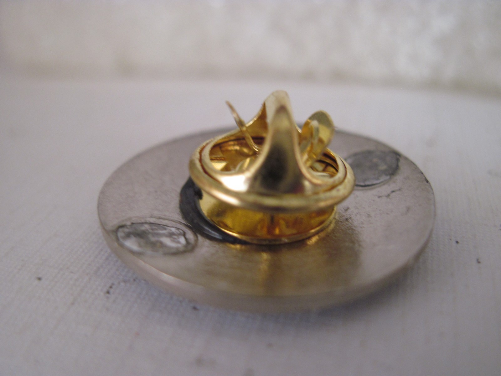 Indiana     State Seal cloisonne  logo  lapel pin    (8o26  3 )