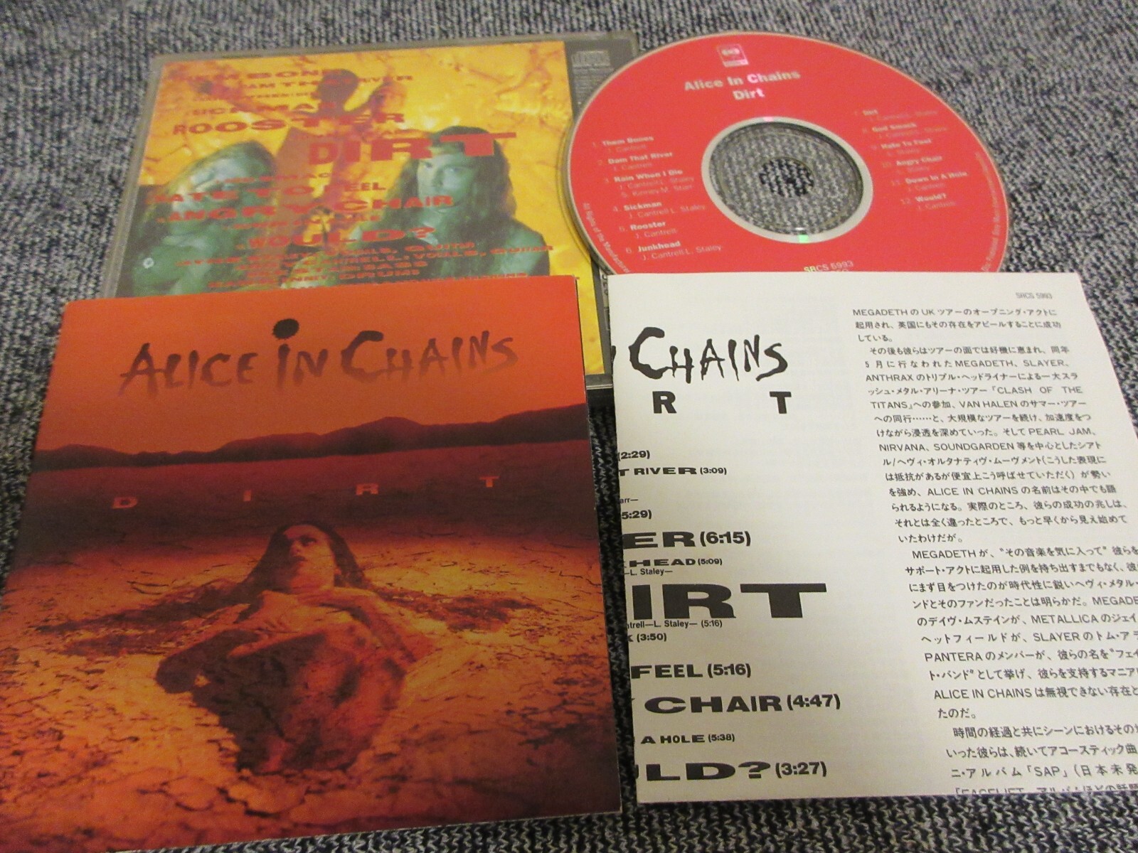 ALICE IN CHAINS / dirt / JAPAN LTD CD | eBay