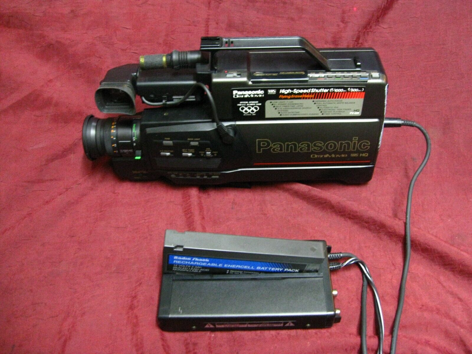 Panasonic AF X8 CCD Omnimovie VHS Camcorder Camera PV-420D Panasonic AF X8 CCD Omnimovie VHS Camcorder Camera PV-420D