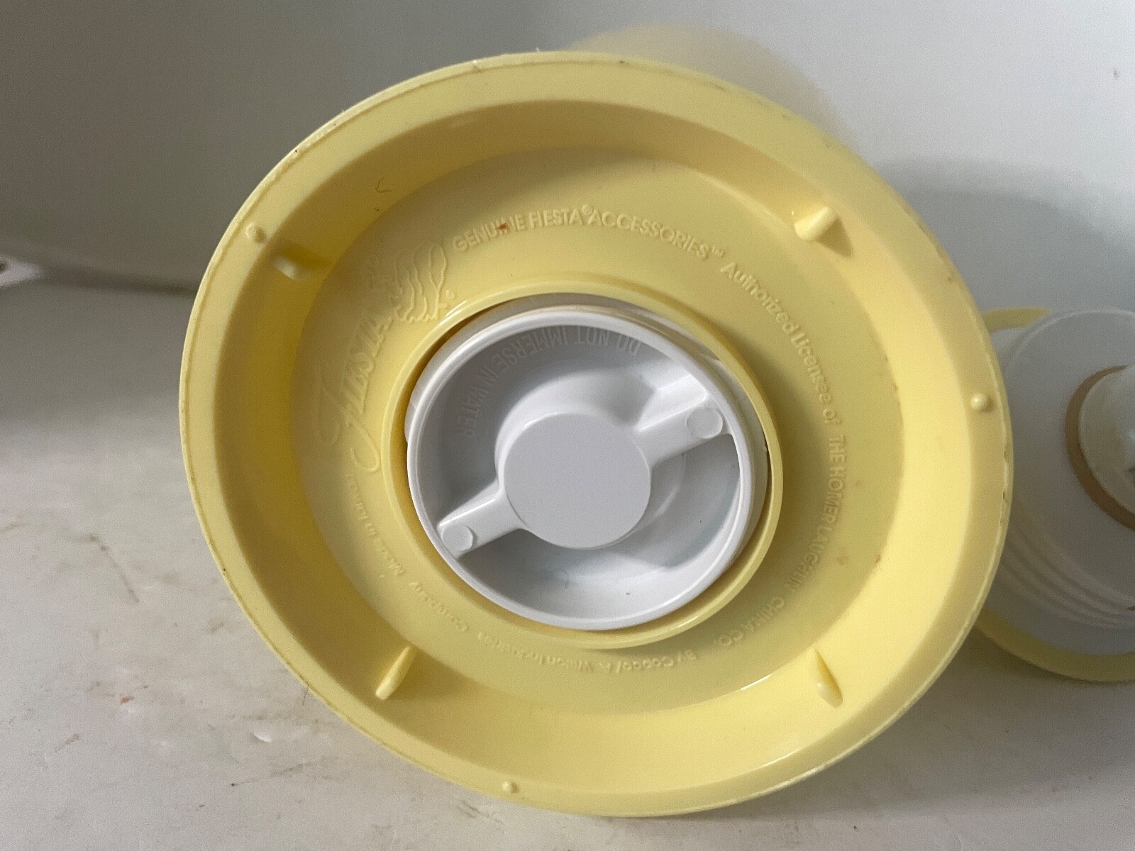 Genuine Fiesta Yellow Coffee Server 12 Inch Homer Laughlin Thermos Copco EUC