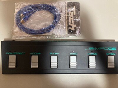 YAMAHA MFC06 MIDI Foot Controller for FX500 FX550 Guitar Effect Processor