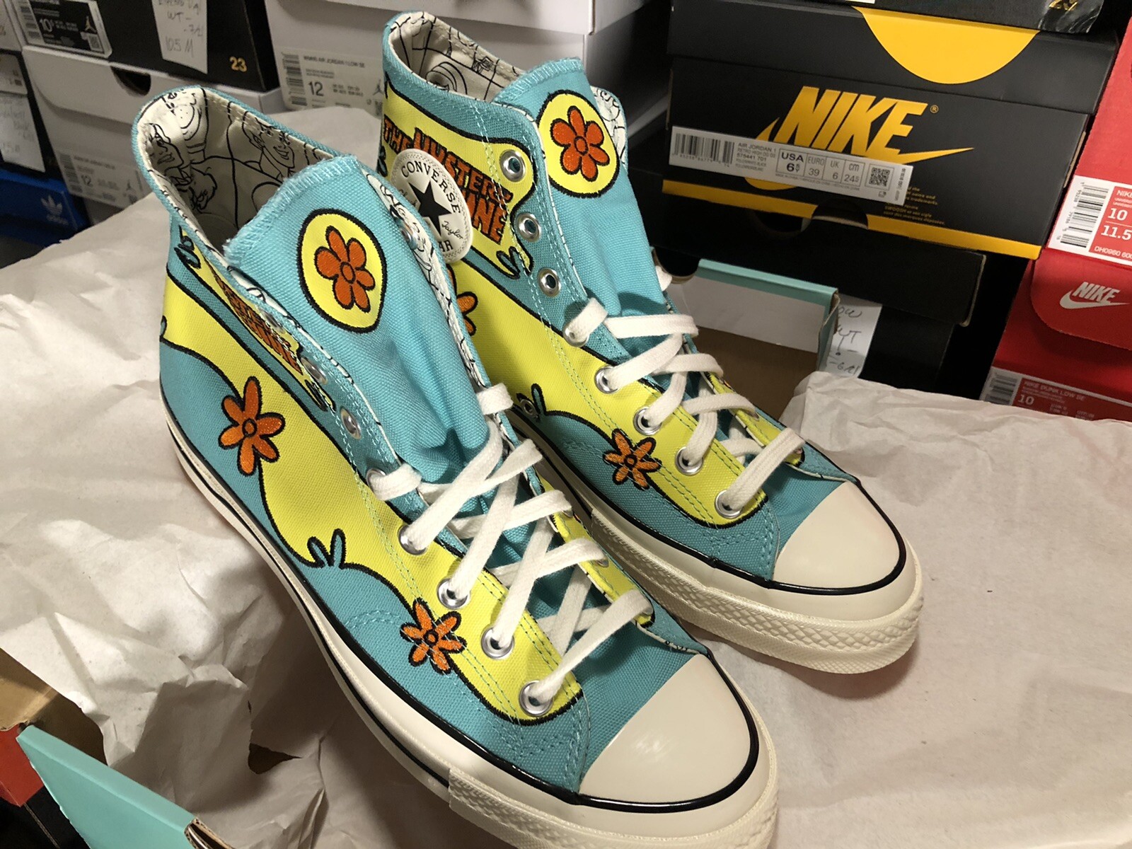9 Men Converse Chuck 70 High x Scooby 