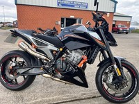 KTM 790 DUKE 19 FUN STREET BIKE IN GOOD ALLROUND CONDITION LOTS OF ADED TRINKETS