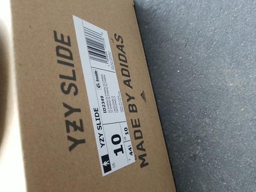Pre-owned Adidas Originals Unreleased Adidas Yeezy Id2349 Sltmrn Brand Rare Slides Yzy Ds Size 10 ? In Gray