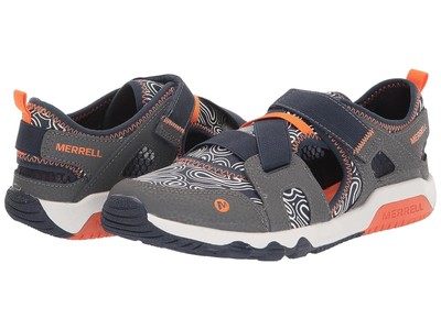 

Boys Merrell Kids Hydro Free Roam Chroma Monarch (для малышей/маленьких детей/больших детей)
