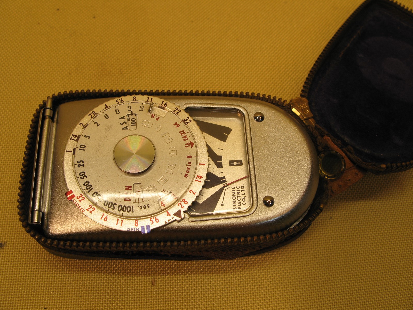 Vintage Sekonic Leader Deluxe-2 Model 36 Exposure Japan