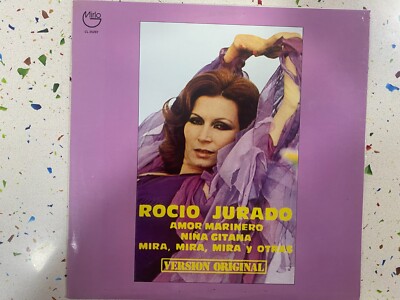 Rocio Jurado Disco LP Vinilo Version Original Amor Marinero Niña Gitana Mira