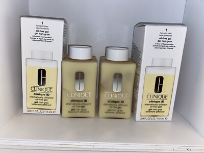 2x Clinique ID Dramatically Different  Oil-Free Gel 3.9 Fl Oz Each NIB