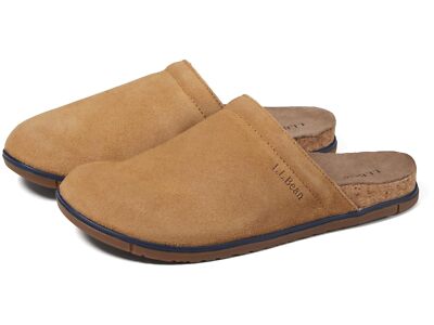 Womans Slippers L.L.Bean Go Anywhere Clog Suede