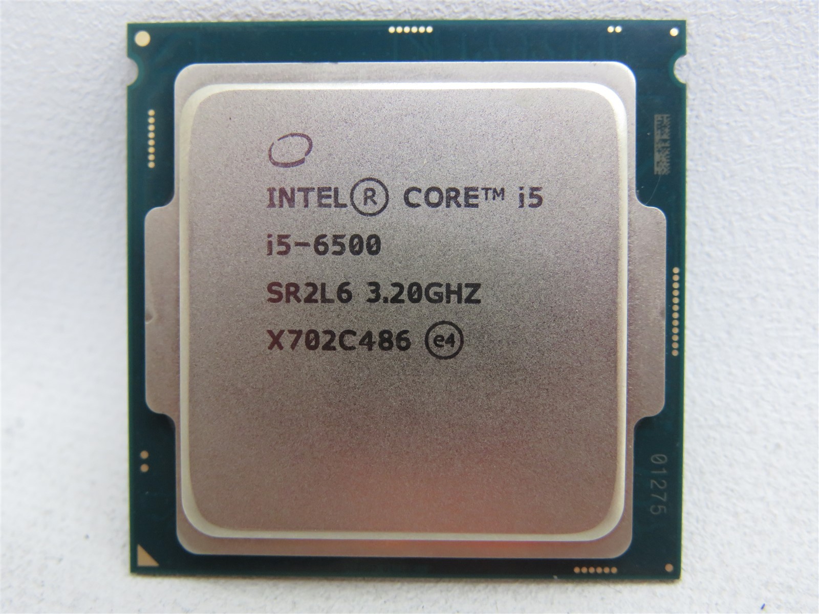 Intel Core i5 6個セット Intel Core i5-6500 (SR2L6) CPU 4 Cores/4 Threads 3.2GHz