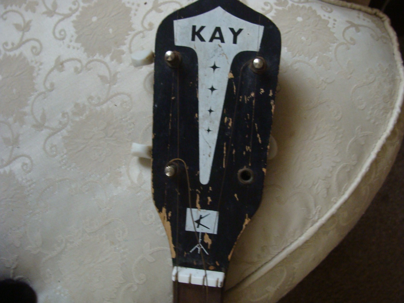 Vintage Banjo 1960s Kay 4 String For Restoration