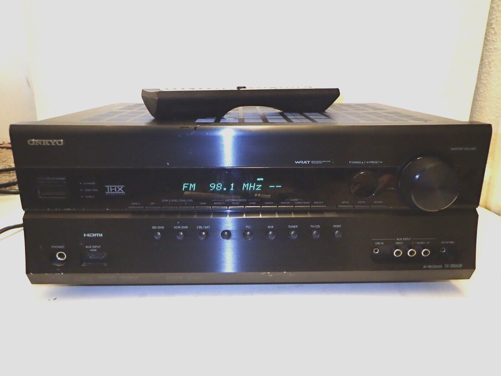 ONKYO TX-SR608 THX 700W 7.1 Ch. HDMI Amplifier Home Theater ONKYO TX-SR608 THX 700W 7.1 Ch. HDMI Amplifier Home Theater